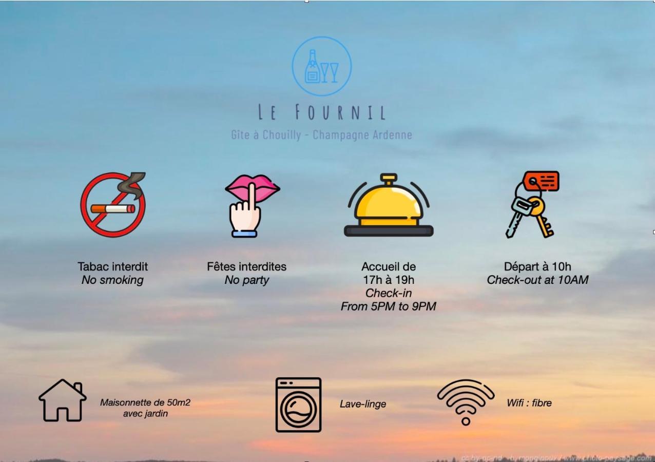 Le Fournil Apartment Chouilly ภายนอก รูปภาพ